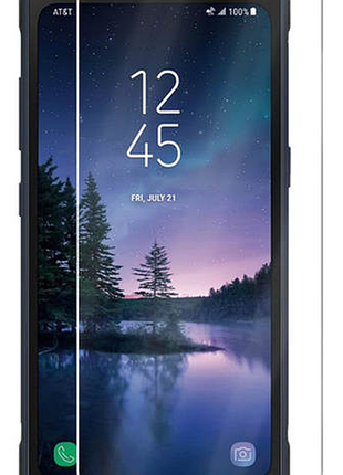 Гидрогелевая защитная пленка aurora aaa на samsung galaxy s8 active на весь экран прозрачная
