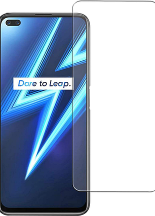 Гидрогелевая защитная пленка на realme 6 на весь экран прозрачная