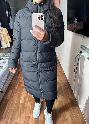 Пуховик довгий jack wolfskin оригінал р.м 2