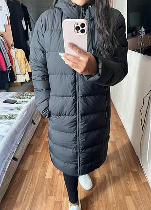 Пуховик довгий jack wolfskin оригінал р.м 7