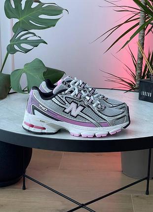 😍 женские кроссовки new balance 740 silver pink