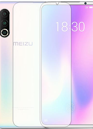 Гидрогелевая защитная пленка на meizu 16s pro на весь экран прозрачная