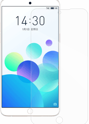 Гидрогелевая защитная пленка на meizu 15 на весь экран прозрачная