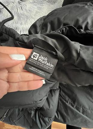 Пуховик довгий jack wolfskin оригінал р.м 8