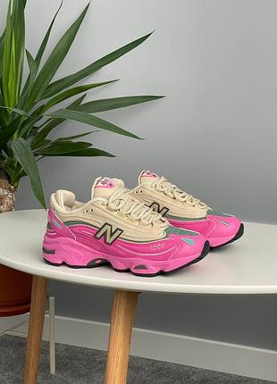 😍 женские кроссовки new balance 1000 tan pink green