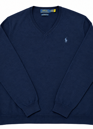 Мужской свитер polo ralph lauren 100% мериносовая шерсть l