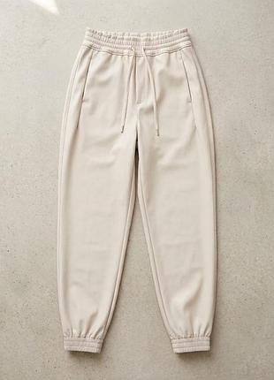 Шкіряні джогери zara