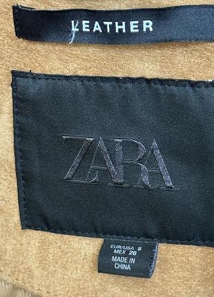 Куртка із 100% замші zara 5