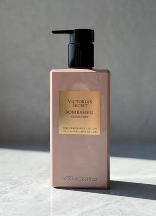 Парфумований лосьйон люксової серії victoria's secret bombshell seduction fine fragrance lotion