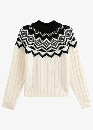 🤍 кремовый джемпер new look 3