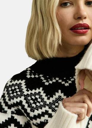 🤍 кремовый джемпер new look 4