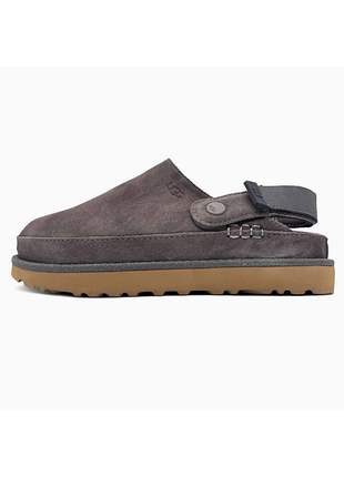 Мужские угги платформа серые lanah goldenstar clog ugg gray