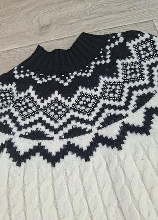 🤍 кремовый джемпер new look 5