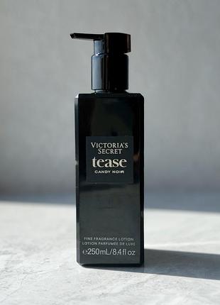 Парфумований лосьйон люксової серії victoria's secret tease candy noir fine fragrance lotion