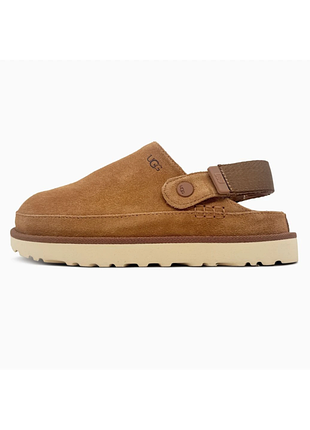 Чоловічі уггі платформа коричневі lanah goldenstar clog ugg light brown
