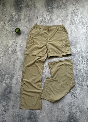 Спортивні штани жіночі the north face трансформери, хакі, розмір m