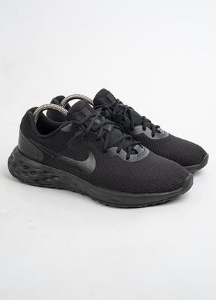 Кроссовки nike revolution 6 мужские беговые черные размер 42-43