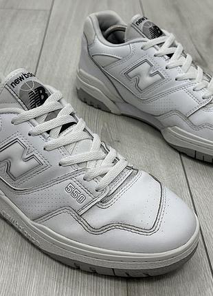 Чоловічі кросівки new balance 550 white grey (27 см)