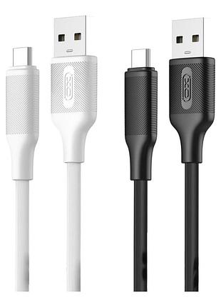 Кабель usb xo-nb265 type-c 3a