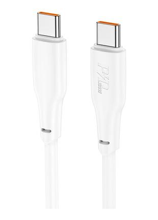 Кабель usb hoco x93 force 100w type-c to type-c