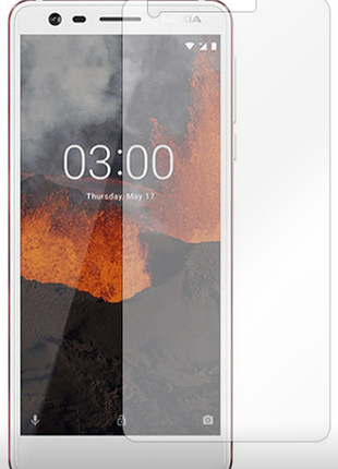 Гидрогелевая защитная пленка на nokia 3.1 на весь экран прозрачная
