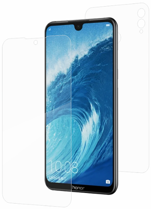 Гидрогелевая защитная пленка на huawei honor 8x max на весь экран прозрачная
