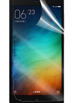 Гидрогелевая защитная пленка aurora aaa на xiaomi redmi 3 на весь экран прозрачная