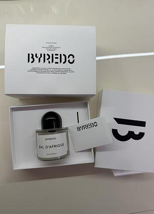 Парфуми byredo bal d'afrique 100мл
