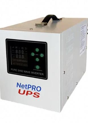 Дбж лінійно-інтерактивний netpro ion 500/12 f (500вт/12в, правильна синусоїда, для lifepo4/agm/gel, струм заряду до 15а,
