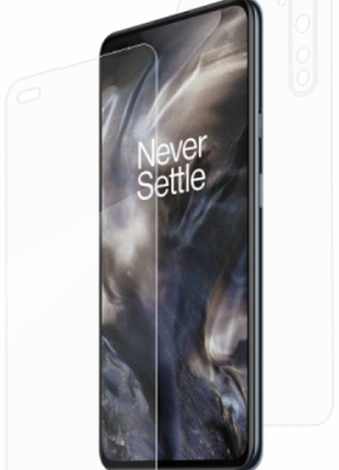 Гидрогелевая защитная пленка aurora aaa на oneplus nord на весь экран прозрачная