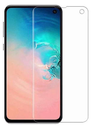 Гидрогелевая защитная пленка на aurora aaa samsung galaxy s10e на весь экран прозрачная