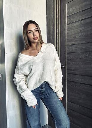 Светр жіночий білого кольору розмір s новий fb sisters