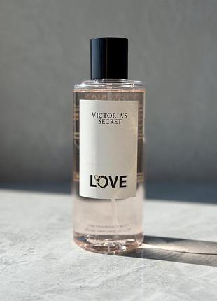 Парфумований спрей / міст люксової серії victoria’s secret love fine fragrance mist