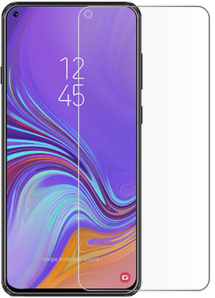 Гидрогелевая защитная пленка aurora aaa на samsung galaxy a8s на весь экран прозрачная
