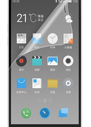 Гидрогелевая защитная пленка aurora aaa на meizu m1 note на весь экран прозрачная