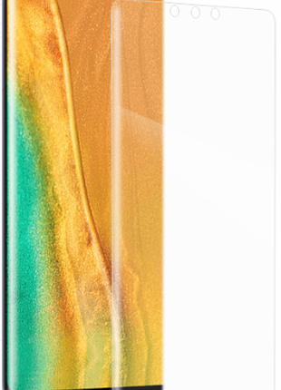 Гидрогелевая защитная пленка на huawei mate 30 pro на весь экран прозрачная