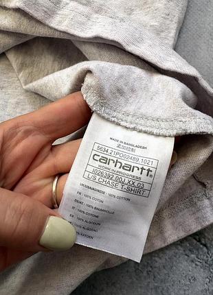 Чоловічий лонгслів carhartt 5
