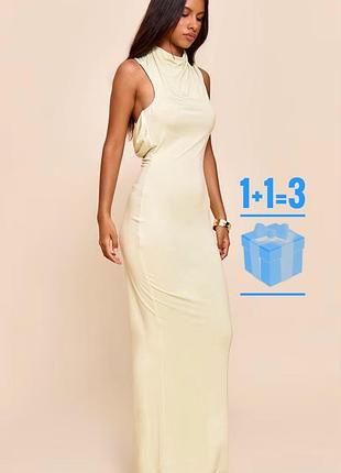 Нова! обтисла довга сукня prettylittlething 10