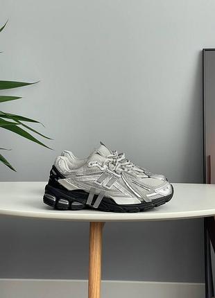 Мужские кроссовки new balance 1906r silver black