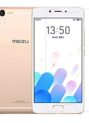 Гидрогелевая защитная пленка на meizu e2 на весь экран прозрачная
