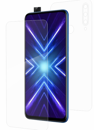 Гидрогелевая защитная пленка aurora aaa на huawei honor 9x на весь экран прозрачная