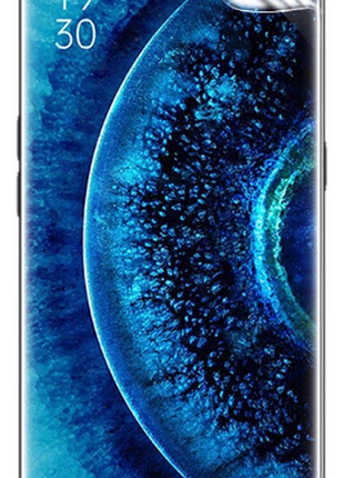 Гидрогелевая защитная пленка aurora aaa на oppo find x2 pro на весь экран прозрачная