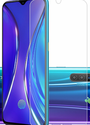 Гидрогелевая защитная пленка aurora aaa на realme x2 на весь экран прозрачная