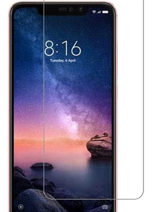Гидрогелевая защитная пленка на xiaomi redmi note 6 pro на весь экран прозрачная
