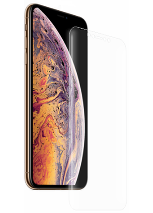 Гидрогелевая защитная пленка на iphone xs на весь экран прозрачная