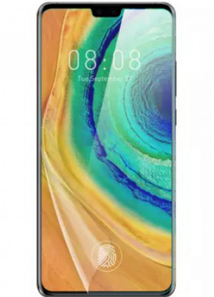 Гидрогелевая защитная пленка на huawei mate 30 5g на весь экран прозрачная