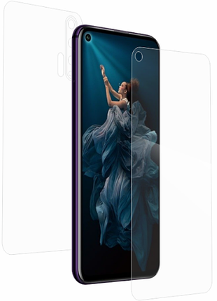 Гидрогелевая защитная пленка aurora aaa на huawei honor 20 pro на весь экран прозрачная