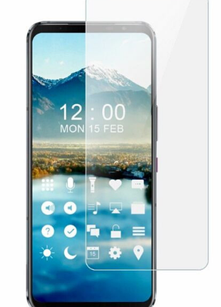 Гидрогелевая защитная пленка на asus rog phone 5 на весь экран прозрачная
