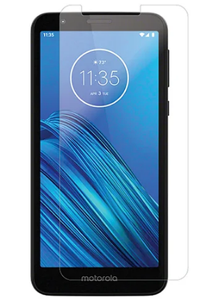 Гидрогелевая защитная пленка на motorola moto e6 на весь экран прозрачная