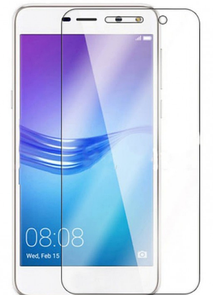 Гидрогелевая защитная пленка aurora aaa на huawei y6 2017 на весь экран прозрачная